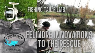 Felindre Innovations To The Rescue as Reel explodes during Perch session #reels #repairs