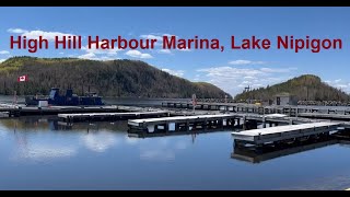 High Hill Harbour Marina Lake Nipigon