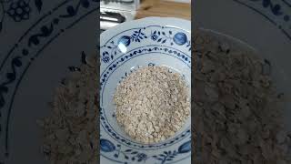 How to microwave oats (forgot milk) SEE ENDING