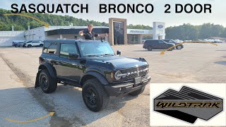 Ford Bronco - 2 Door - Wildtrak - Sasquatch Package