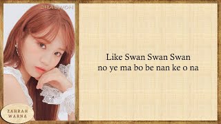 IZ*ONE – Secret Story of the Swan (Easy Lyrics)