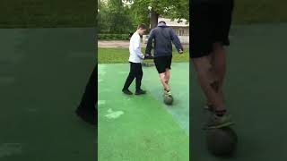 PANNA BATTLE vs Hater😱🤯#football #shorts #soccer #футбол #panna