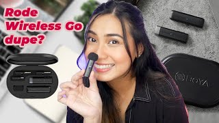 I Got A Wireless Mic! [BOYA BY-WM3D unboxing] | ixa