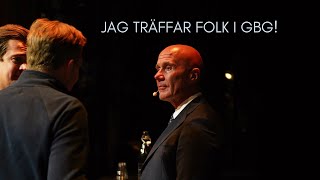 Mikael Arndt träffar folk i GBG 😃