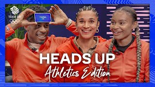 "I Was About To Say The Word!" 😂 | Imani Lara-Lansiquot & Jeremiah Azu Play Heads Up | Team GB