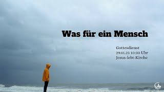 Gottesdienst 29.01.2023  10:30 Uhr