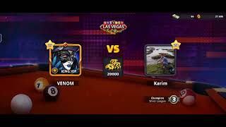 8 Ball pool gameplay PT.12 IN VENOM GAMING