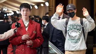 После показа мод Gucci! Джин из BTS из Милана и возвращение в Корею | Полное видео