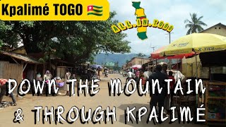 Day 2 Vlog 8 End of  tour of Kpalimé. Down the mountain, through city, to the garage & off to Lomé