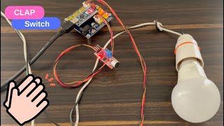 How To Make Clap Switch with Arduino and Sound Sensor | Arduino Project