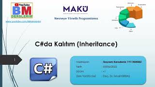 93-C#da kalıtım (inheritance)