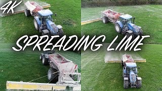 Spreading Lime 2018 /w NewHolland T7.230 - 4K