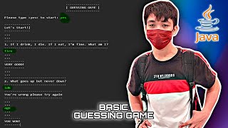 Java Basic Guessing Game (2 QUESTIONS / 3LIVES)