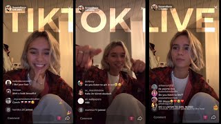 Lena Mantler TikTok Live 25th November 2020