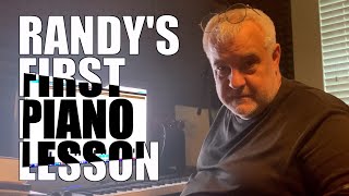 Randy's First Piano Lesson (7-26-2020)