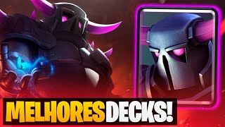 MELHORES DECKS DE PEKKA DO CLASH ROYALE 🦋