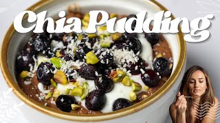 Chia Pudding Recipe - Mocha | Meal Prep Breakfast | Bit healthier