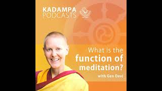 What is the function of meditation?