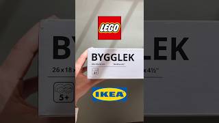 BYGGLEK boxes - Lego - IKEA - unboxing #Lego #ikea