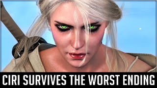 The Final SECRET in the Witcher 3! - Ciri Survives The Worst Ending.