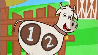 The Counting Cow | Counting To 10 Song