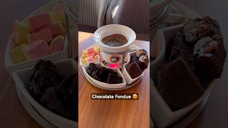 😍Chocolate Fondue 🫶🥹#youtubeshorts #trending #streetfood #shorts #chocolate #dessert #ytshorts