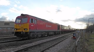 60020 & 67005 on "The Road to Hull" at Kirk Sandall Junction - 28th December 2013