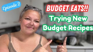 ✨Budget Eats✨ Episode 2- Trying New To Us Budget Recipes || Worth it or Not?