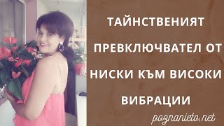 ТАЙНСТВЕНИЯТ ПРЕВКЛЮЧВАТЕЛ ОТ НИСКИ КЪМ ВИСОКИ ВИБРАЦИИ