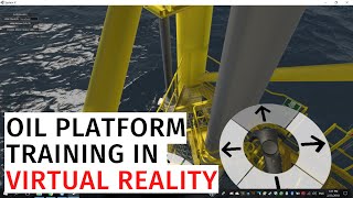 Oil Platform VR Training | 1000 realities studio