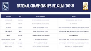 BEYERS NATIONAL CHAMPIONSHIPS (TOP 3) KBDB 2024 - BELGIUM