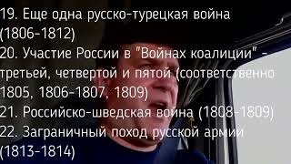 Хотят ли русские войны? Список войн развязанных Россией