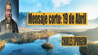 Charles Spurgeon mensaje corto 19 de Abril -y las reconoceré.” Ezequiel 34: 11.