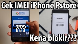 Cek imei iPhone Pstore / PS Store