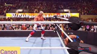 WWE 18 June Roman Reigns and Brock  Lesnar VS Cody Rhodes VS The Rock Biggest Fight Ever