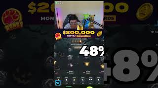 PKLE WINS HUGE JACKPOT ON PACKDRAW🚨  #watchgames #casino #gamdom #packdraw #slots #wrewards #shorts