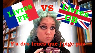 Livres Français vs. Livre Anglais (première partie)