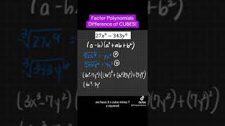 Difference of Cubes