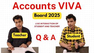 Accounts Viva: Practical Exam Class12 CBSE 2025 | External | Live Practice