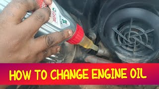 how to change engine oil in vespa 2022 #bikepointbydev #howtochangeengineoil