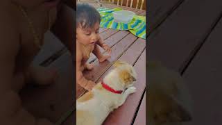 BABY WITH DOGGY