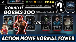 Action Movie Tower | 200 Bosses R12 | Beat By Diamond Team | Mk Mobile