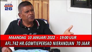 AFL 742 HR GOMTIEPERSAD NIERANDJAN  70 JAAR