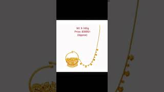 Tanishq Bridal Nath #WEDDING #GOLD #2024 #SHORTS #STATUS #TRENDING #VIRAL #LATEST #4k #INDIA #LOVE