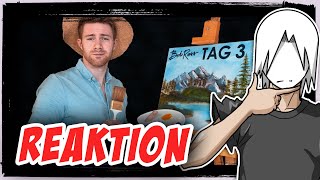 Malerei lernen in 1 Woche (Bob Ross) | REACTION | Drawinglikeasir