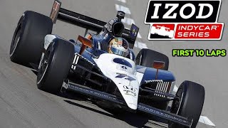 2011 IZOD IndyCar World Championship - Las Vegas Motor Speedway first 10 laps