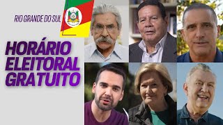 Propaganda Eleitoral RS - Senador, deputado estadual e governador - Eleições 2022 - 26/08/2022 Noite