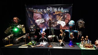 My sculptures and others at Steampunks in Space 2018