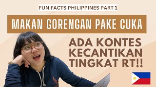 FAKTA UNIK FILIPINA : Makan Gorengan Pakai Cuka Hingga Obsesi Terhadap Kontes Kecantikan