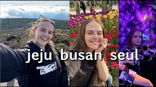 Moja pierwsza podróż do Korei 🇰🇷 tydzień 2 - Jeju - Busan - Seul